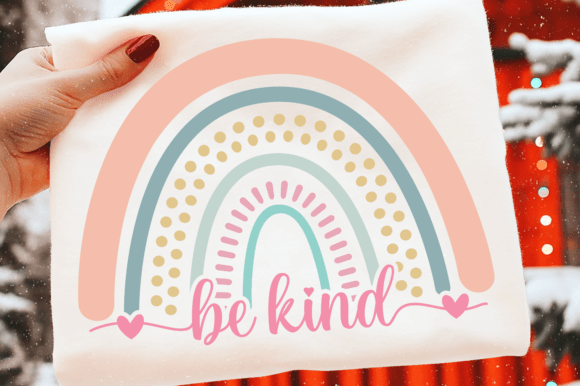 Be Kind Rainbow Svg: Elevate Your Creative Projects with Inspirational Design