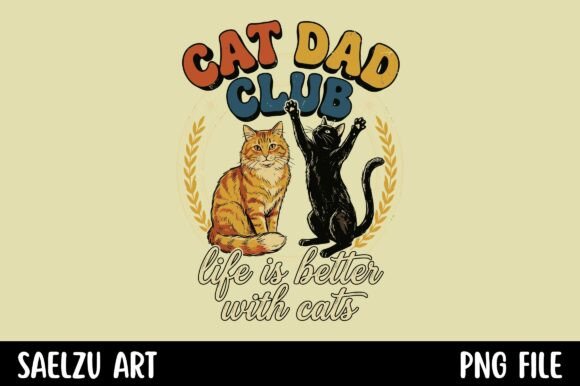 Cat Dad Club: Designing Visual Identity with Heart