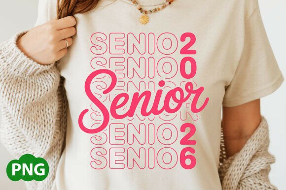 Celebrate Milestones: Senior Mom 2026 PNG & Graduation 2026 PNG Designs