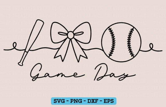 Coquette Game Day Softball SVG PNG Sport: A Designer's Asset
