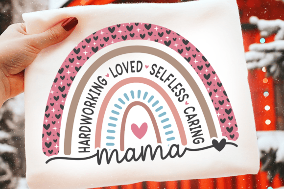 Explore Creative Flexibility with Mama Rainbow SVG