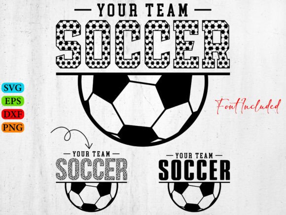 Soccer Team SVG: Dynamic Player Templates for Creative Projects